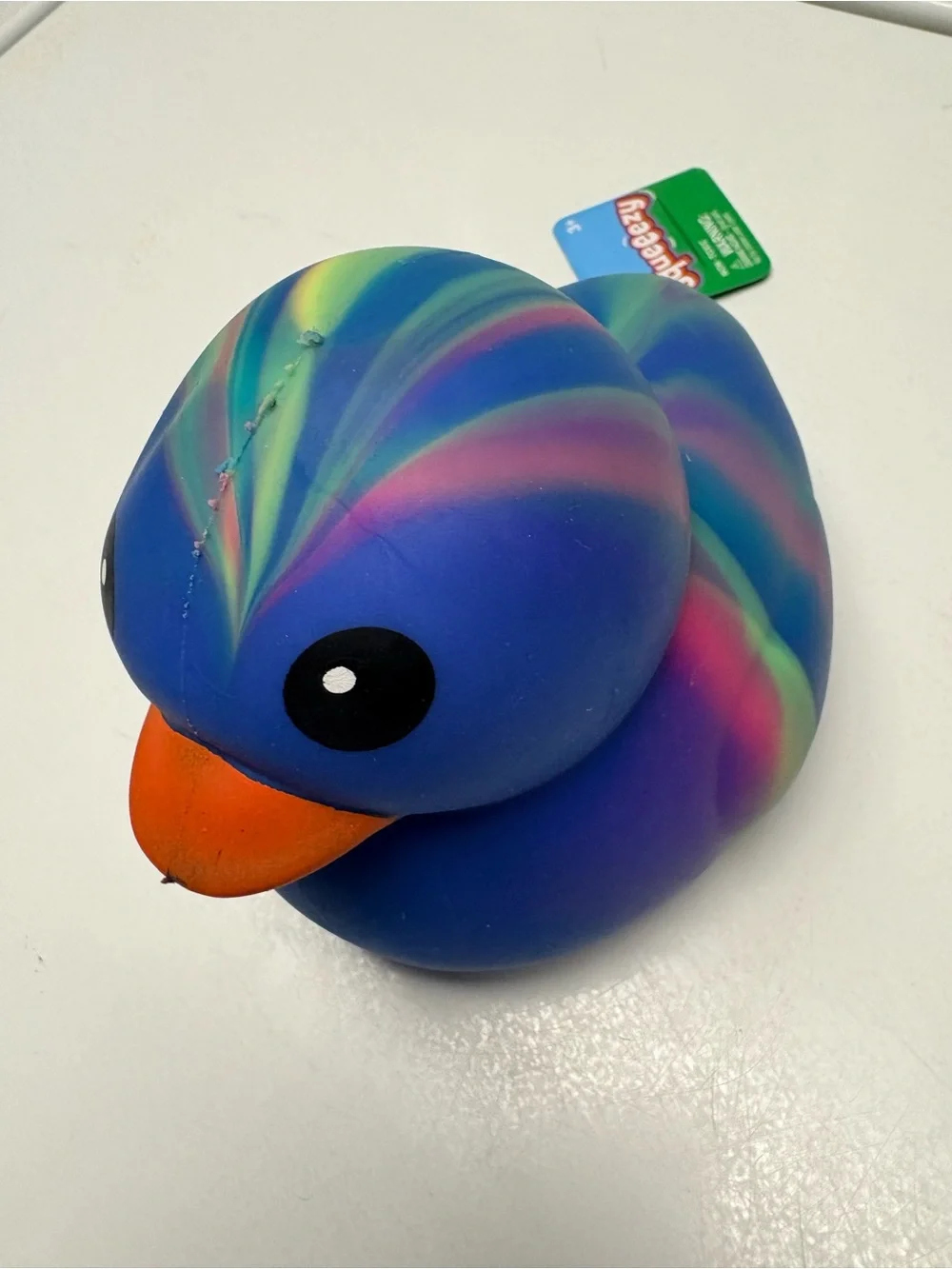 Sunny Days “Squeeezy” Jumbo Tie Dye Rubber Duck – NWT